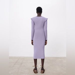 Zara ribbed dress
